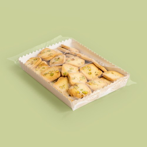 Ciasteczka kruche na maśle z pistacjami 300g