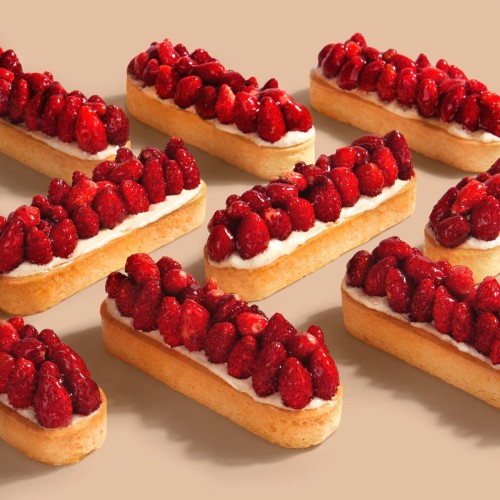 Tartaletka z poziomkami na maśle