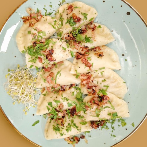 Pierogi z mięsem 